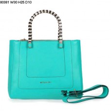 Geantă de mână Bvlgari New Hand Carry Serpenti Ferrari din piele verde deschis 80381 Geantă de mână Bvlgari New Hand Carry Serpenti Ferrari din piele verde deschis 80381