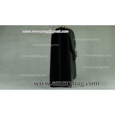 Geantă de umăr Bvlgari Serpenti din piele de vițel GM neagră 233 Geantă de umăr Bvlgari Serpenti din piele de vițel GM neagră 233