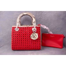 Geantă Dior Lady Default Cross Body din piele de șarpe Geantă Dior Lady Default Cross Body din piele de șarpe
