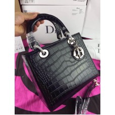 Geantă de mână replică Dior Lady Default din piele naturală Geantă de mână replică Dior Lady Default din piele naturală
