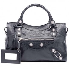 Balenciaga Giant 21 Silver City Black