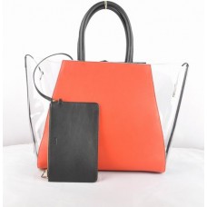 Geantă Fendi 2Jours neagră transparentă din PVC Geantă Fendi 2Jours neagră transparentă din PVC