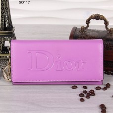 Portofel Christian Dior mov cu clapă 117 Portofel Christian Dior mov cu clapă 117