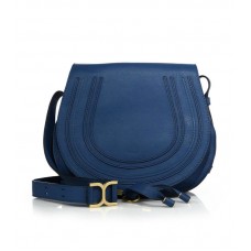 Geantă crossbody medie Chloe Marcie albastră