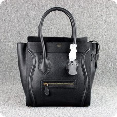 Genți Celine Large Luggage Tote din piele neagră