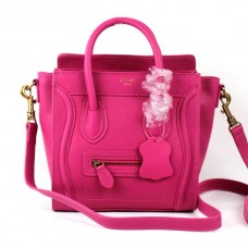Genți Celine Small Luggage Tote din piele roz Genți Celine Small Luggage Tote din piele roz
