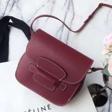 Geantă Celine Bordeaux Tab Cross Body