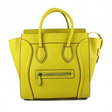 Geantă Celine Large Luggage Tote Galben Neon