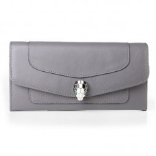 Portofel Bvlgari Serpenti din piele original kaki 201302