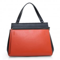 Geantă Celine EDGE Original din piele portocalie 3405