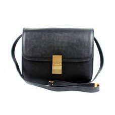 Geantă Celine Clasp Classic Box Medium Neagră