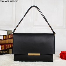 Geantă de umăr Celine Blade Flap din piele de vițel neagră 5368