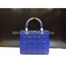 Geantă Replica Dior Lady Default Totes Albastră Geantă Replica Dior Lady Default Totes Albastră