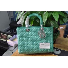 Geantă de mână Replica Dior Lady Default Verde Geantă de mână Replica Dior Lady Default Verde