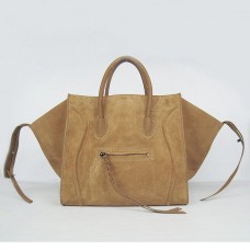 Genți Celine Apricot Boston Suede
