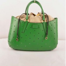 Geantă Fendi B Fab Ferrari din piele perforată, mare, cu mâner superior Geantă Fendi B Fab Ferrari din piele perforată, mare, cu mâner superior