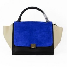 Genți Celine Classic din piele albastră Genți Celine Classic din piele albastră