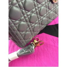Replica Dior Lady Default Leather Grey Replica Dior Lady Default Leather Grey