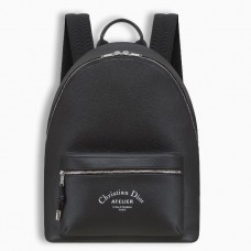 Rucsac Dior Rider din piele de vițel neagră
