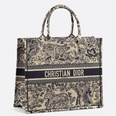 Dior Book Tote Geantă Toile De Jouy