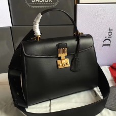 Geantă tote Dior DiorAddict din piele de vițel neagră