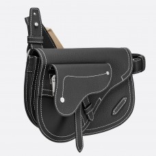 Geantă Dior neagră DIOR x KAWS Pouch Saddle Geantă Dior neagră DIOR x KAWS Pouch Saddle