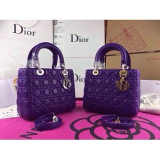 Geantă de mână AAA Dior Lady Default Purple