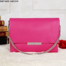 Geantă de umăr Celine Blade Flap din piele de vițel Peach 5367