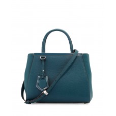 Geantă tote medie din piele Fendi 2Jours Ocean Geantă tote medie din piele Fendi 2Jours Ocean