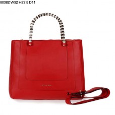 Geantă de mână Bvlgari New Hand Carry Serpenti din piele de vițel roșie 80382 Geantă de mână Bvlgari New Hand Carry Serpenti din piele de vițel roșie 80382